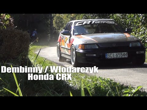 III Skoczowski Rally Sprint 2019 - Daniel Dembinny / Damian Włodarczyk - Honda CRX