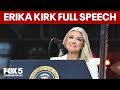FULL REMARKS Erika Kirk At Charlie Kirk Funeral