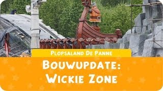 preview picture of video 'Plopsaland De Panne - Bouwupdate: Wickie Zone'