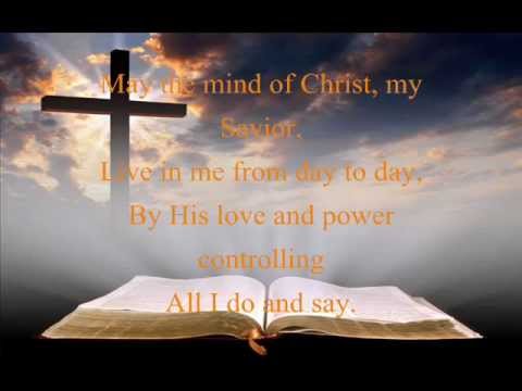 May The Mind of Christ My Savior by Jake Armerding (Acoustic and Vocal) with lyrics