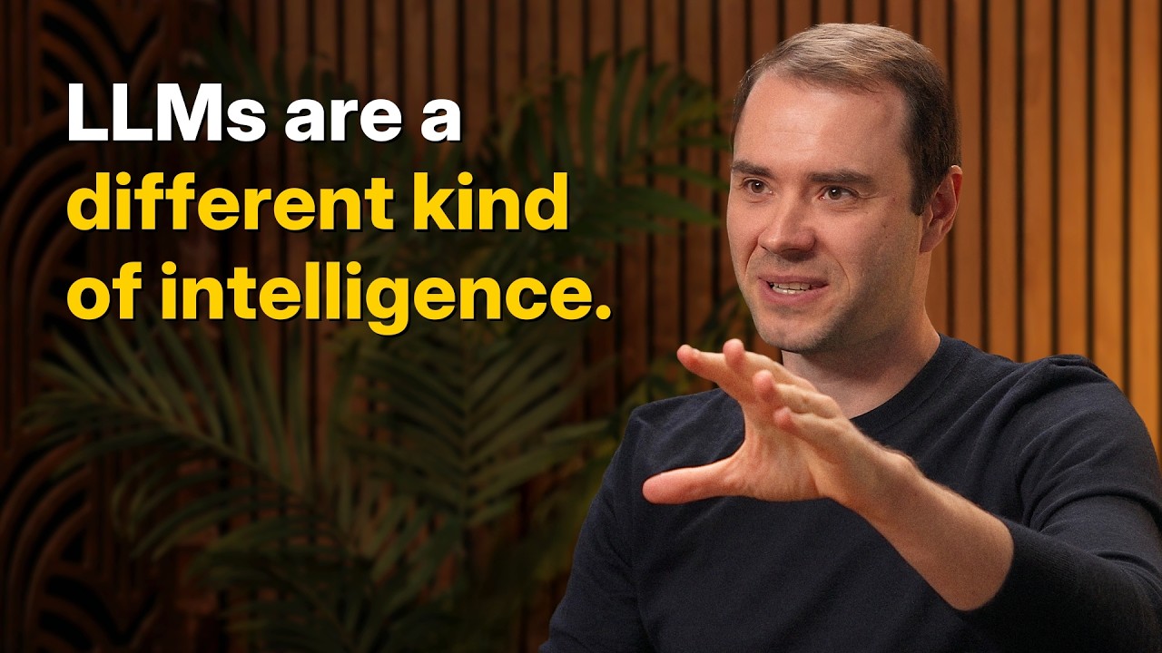 Andrej Karpathy — “We’re summoning ghosts, not building animals”