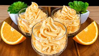 Solo Necesitas Naranja! Deliciosa Mousse De Naranja En Menos De 5 Minutos