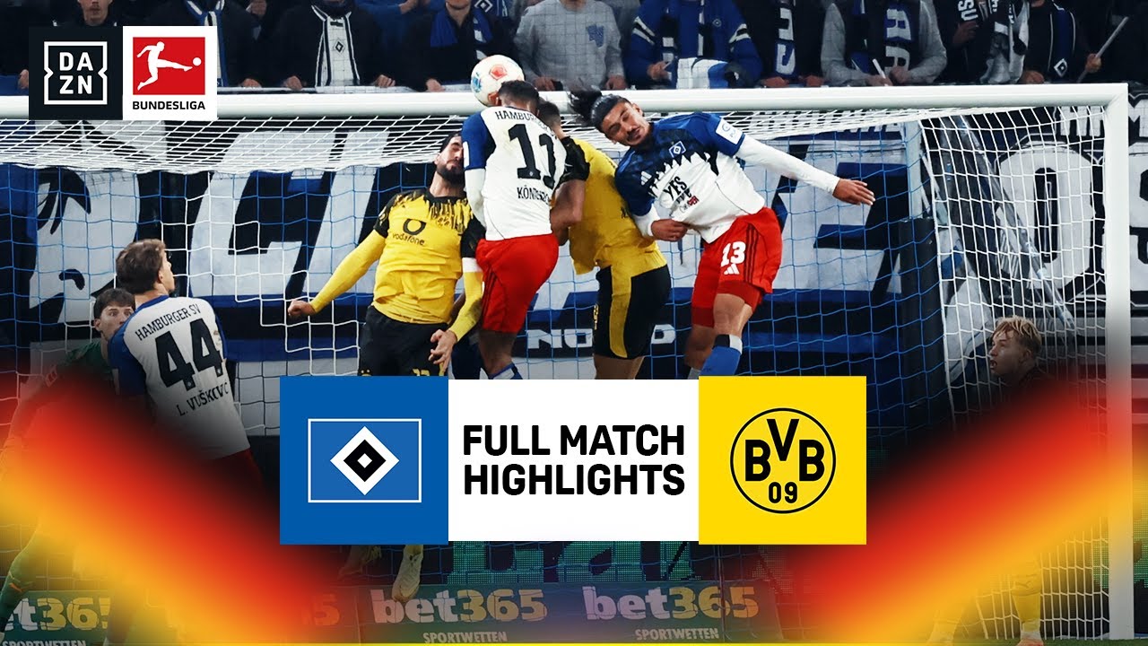 Hamburger SV vs Borussia Dortmund | Bundesliga Highlights | Matchday 10 | 2025-2026