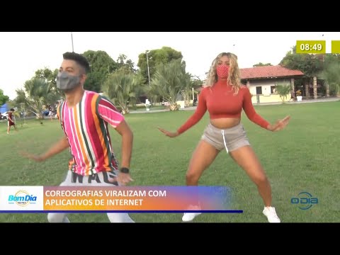 Coreografias viralizam com aplicativos de internet 15 02 2021