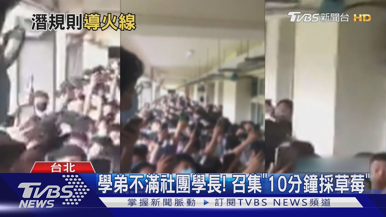 成功高中「群聚咆哮」 躁動主因:學長學弟制太嚴苛?!