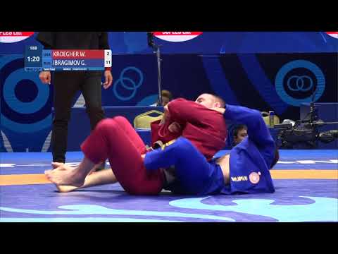 1/2 Men's GP Gi - 71 kg: W. KROEGHER (USA) v. G. IBRAGIMOV (RUS)