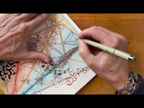 Zentangle Project Pack No. 19 - The 12 Days of Zentangle 2022 - Day 09