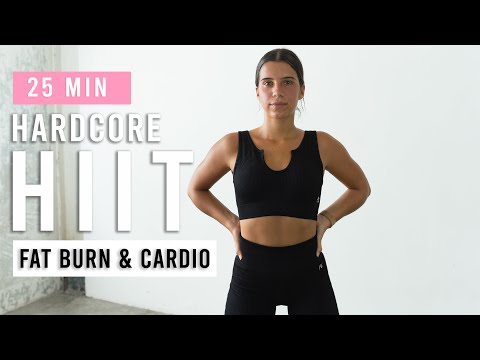 20 MIN FULL BODY HIIT Workout With Weights At Home No Repeat No Jumping