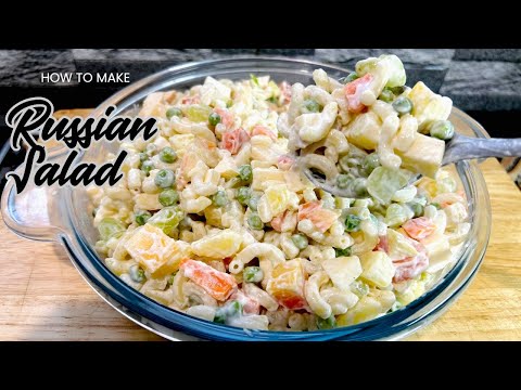Russian Salad Recipe | Shadiyon Wala Creamy Salad | Easy & Delicious Party Salad Recipe