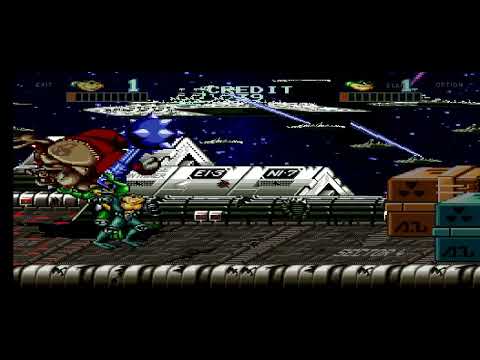 Battletoads Arcade stage: Defend the Vulture!