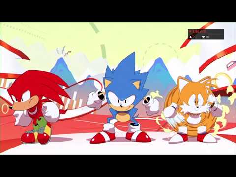 Sonic Mania PS4 Knuckles Playthrough (all Emeralds collected)