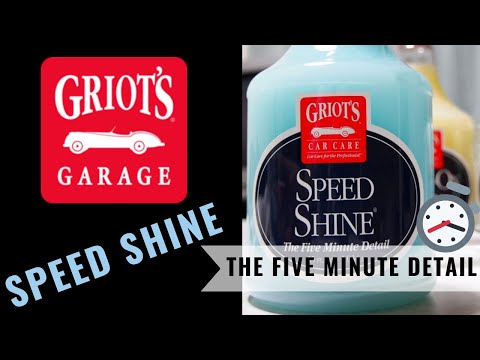 Griots Garage Speed Shine - REVIEW
