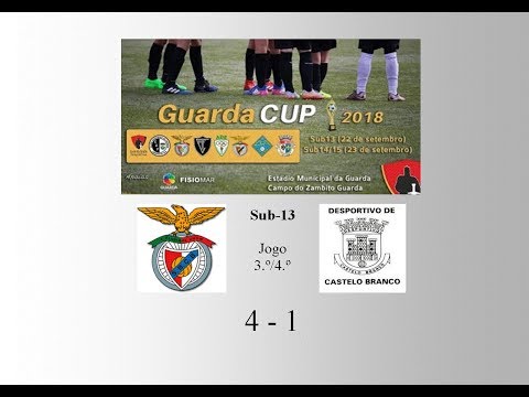 Guarda Unida Cup 2018 - Jogo do 3.º/4.º - SBCB - DCB