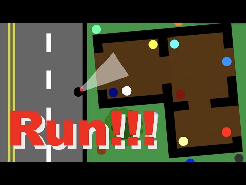 Escape the Seeker - Hide and Seek Marble Race #2