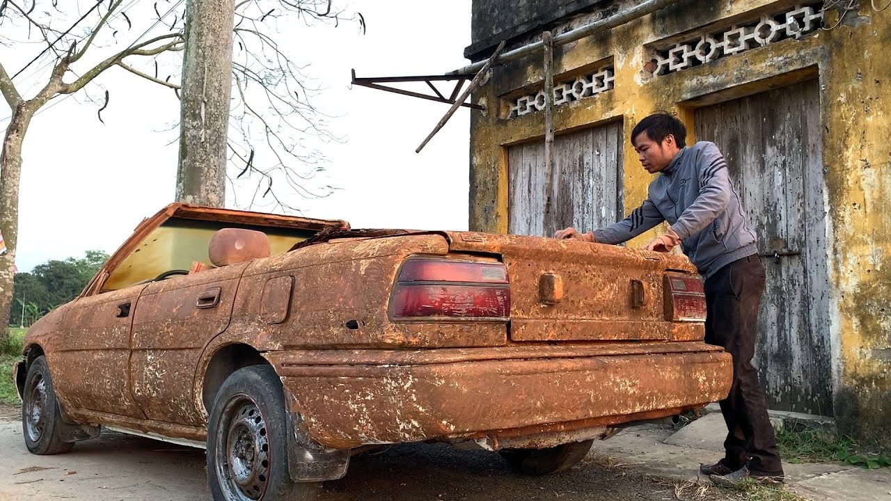 Fully Restoration CAR Abandoned 30 Years Old | Full Restore Completed in 30 Days