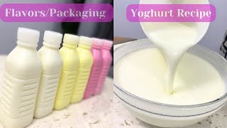 Drinking Yoghurt Business in Nigeria | Profitable Business Idea | Flavored Homemade Yogurt #yoghurt