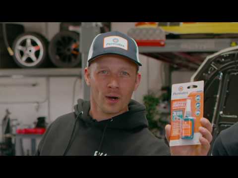 Permatex® High Strength Removable Threadlocker Orange