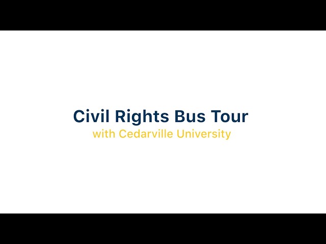 Thumbnail for video titled: Civil Rights Bus Tour