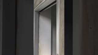 ประตูเลื่อนอัตโนมัติบานเดียวพร้อมสวิตซ์สัมผัส