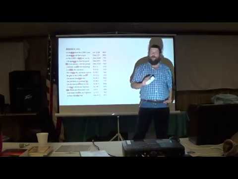 Ancient Hebrew Seminar   Ava, MO    Part 6 of 8