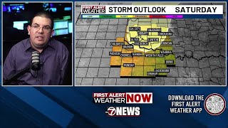 Warming trend during workweek; isolated storms late week into weekend | 5/12