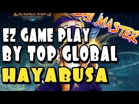 SUSHI MASTER!!AGGRESSIVE MODE ON!!GAME PLAY  TOP GLOBAL HAYABUSA BY dɪɴd ғᴛ ᴊeɴ-MOBILE LEGENDS