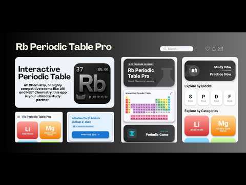 RB Periodic Table Pro video thumbnail