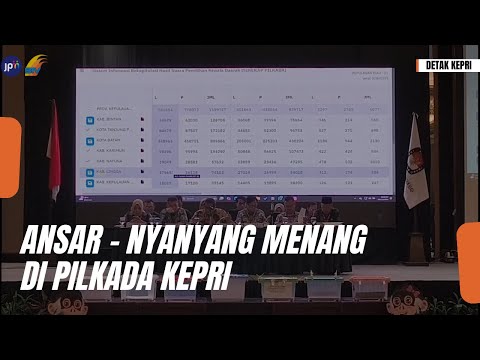 ANSAR - NYANYANG MENANG DI PILKADA KEPRI