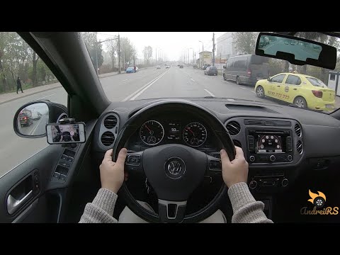 (2015) VW Tiguan 2.0 TDI 177 HP 4Motion | POV City Drive