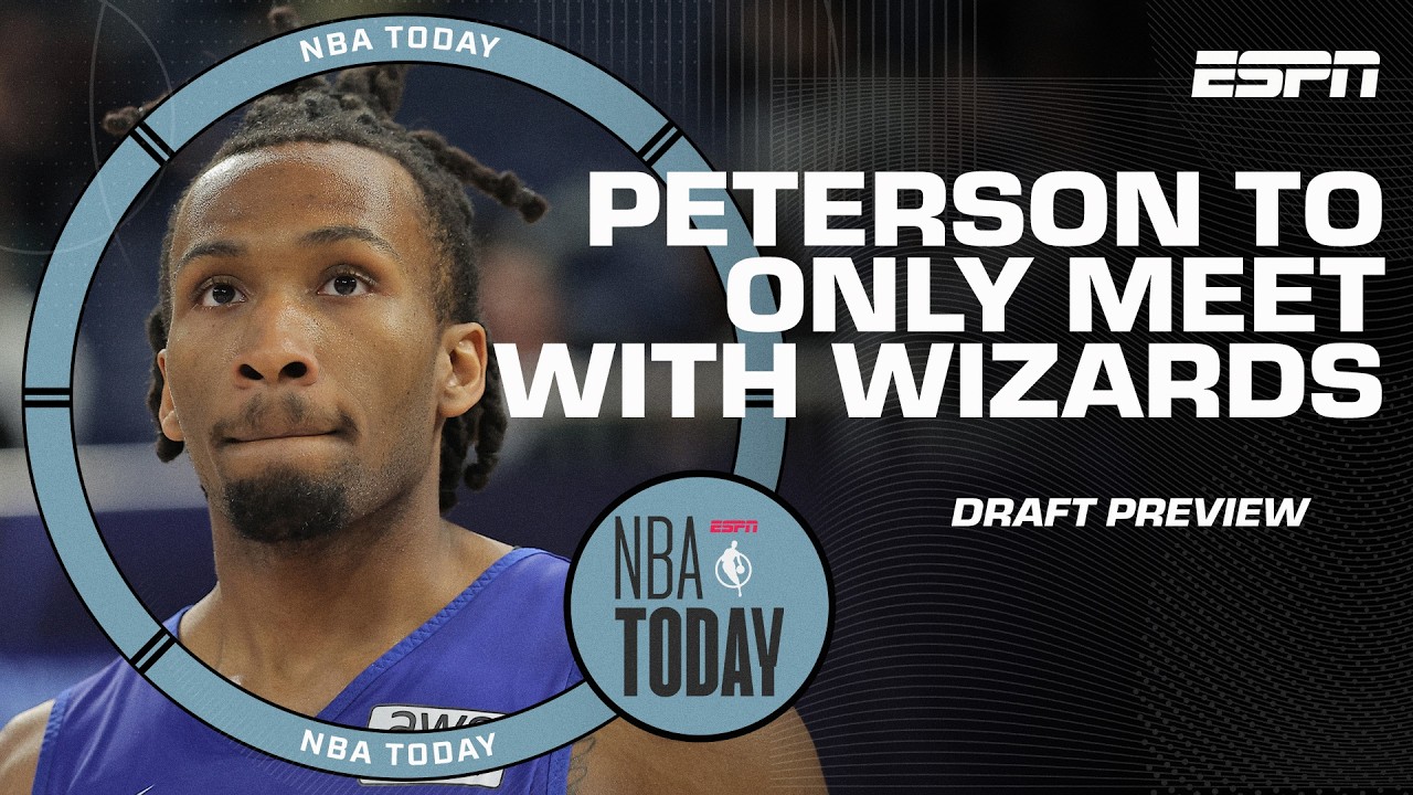 Darryn Peterson is making the statement he wants to go No. 1 – Ramona Shelburne | NBA Today