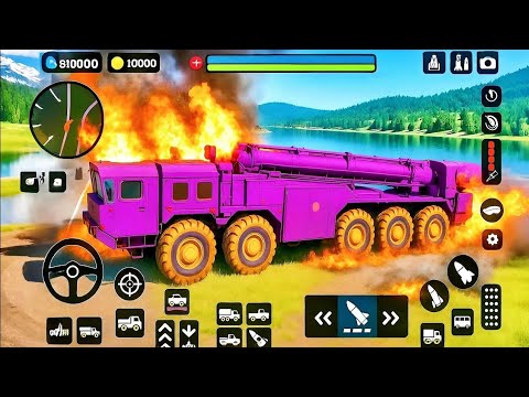 Troops Transport in Army Truck Driving Simulator - Android gameplay
