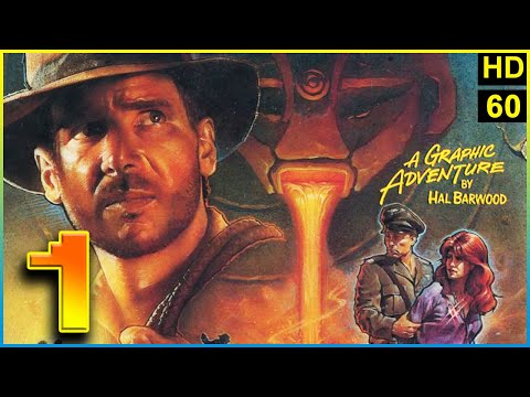 Indiana Jones and the Fate of Atlantis. [PC]. Complete Playthrough  / Walkthrough. Longplay Part 1.