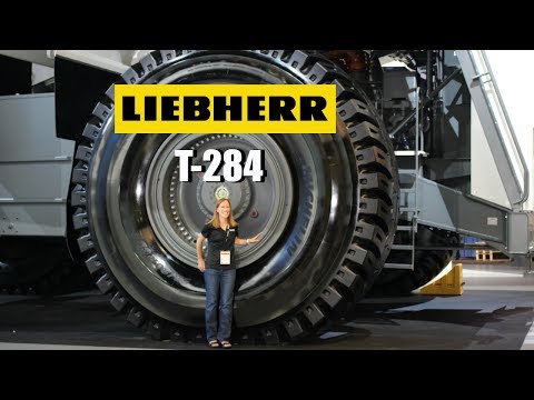 Liebherr T-284  (the statistics behind the size)