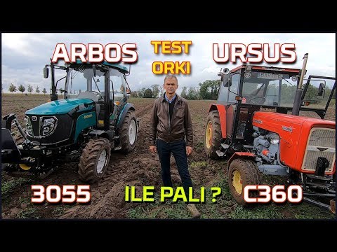 Ursus c 360 vs Arbos 3055 tractor 👉Plowing test 👉 Fuel consumption 👉 Can Ursus handle it? [Korbanek]