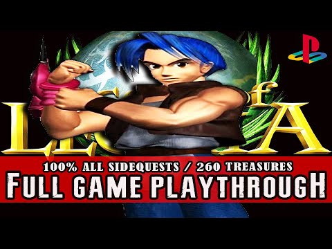 LEGEND OF LEGAIA (1999) 100% FULL GAME - ALL 260 TREASURES | COMPLETE PERFECT WALKTHROUGH【FULL HD】