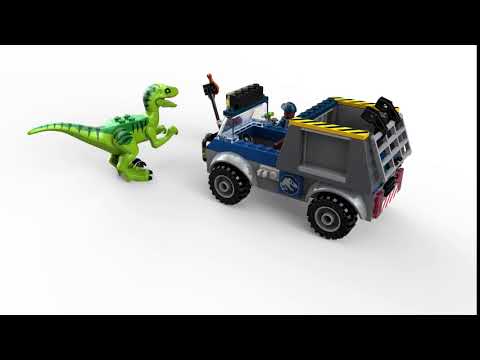 Dinosaur Lego 10757 Jurassic World Raptor Rescue Truck