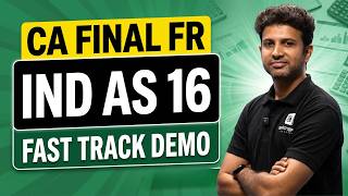 CA Final FR | Fast track | IND AS 16 Demo | CA Sandesh | ArivuPro