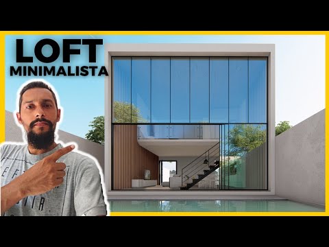 Um Loft Minimalista com Piscina é a MELHOR Escolha para a Vida Moderna