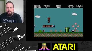 Wee Ninja - A Super Mario Like Game on Atari 5200
