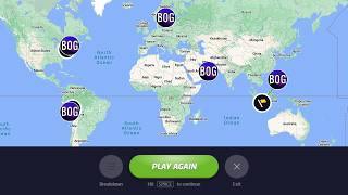 First GeoGuessr Experience