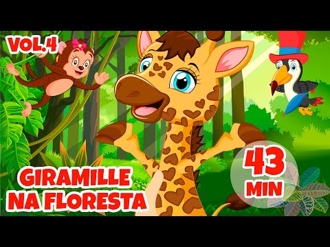 Giramille na Floresta Vol. 4 - Giramille 43 min | Desenho Animado Musical