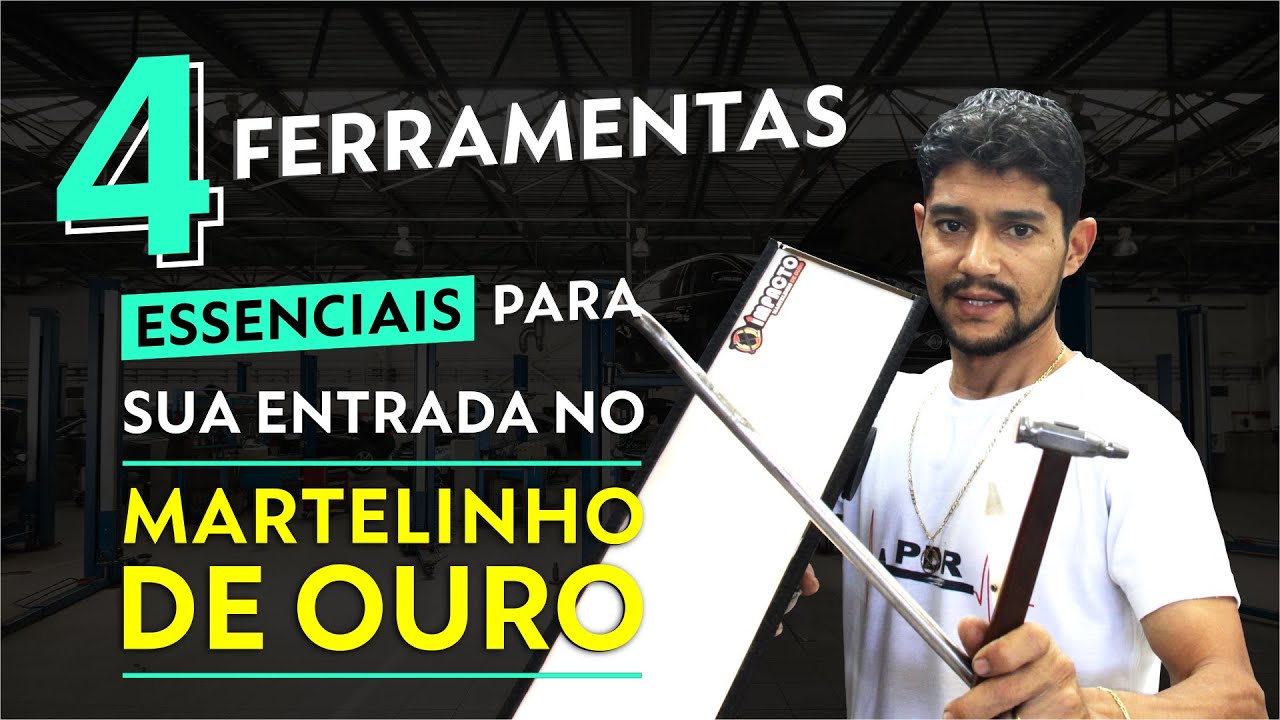 MARTELINHO DE OURO /  AS 4 FERRAMENTAS DE MARTELINHO DE OURO QUE VOCÊ VAI PRECISAR PARA TREINAR.