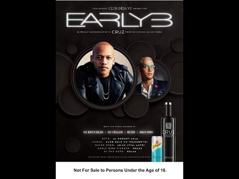 Early B ft Justin Vega Live in Club DejaVu - Rehoboth Namibia