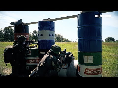 Swedish sniper team on the Neck-Breaker course