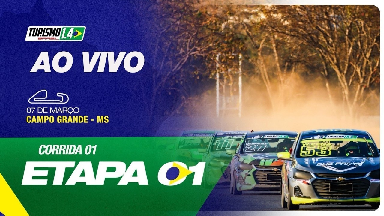 Turismo 1.4 BR 2026 | 1ª Etapa
