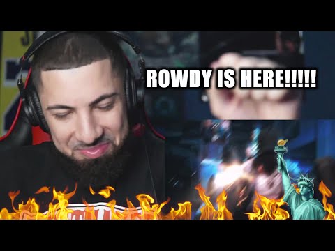 Funk Flex x Rowdy Rebel - RE-ROUTE (Official Video) Reaction!! WELCOME HOME ROWDY!!!