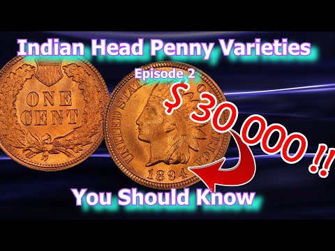 Indian Head Cent Varieties You Should Know Ep.2 - 1904, 1894, 1883