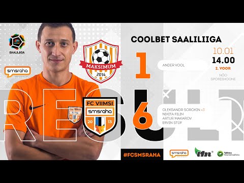 Tartu Maksimum Welco 1-6  Viimsi FC Smsraha (Highlights)