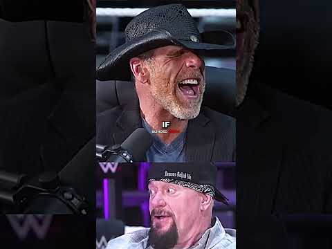 😂The Undertaker Threatens Shawn Michaels to Hit Him! #wwe