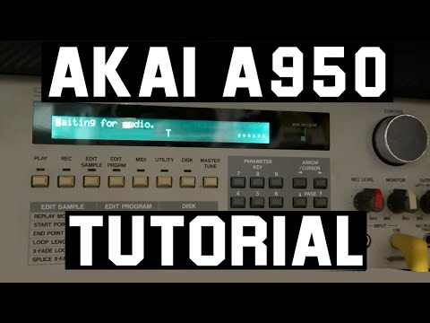 LEGENDARY HARDWARE SAMPLER AKAI S950 Pt 1